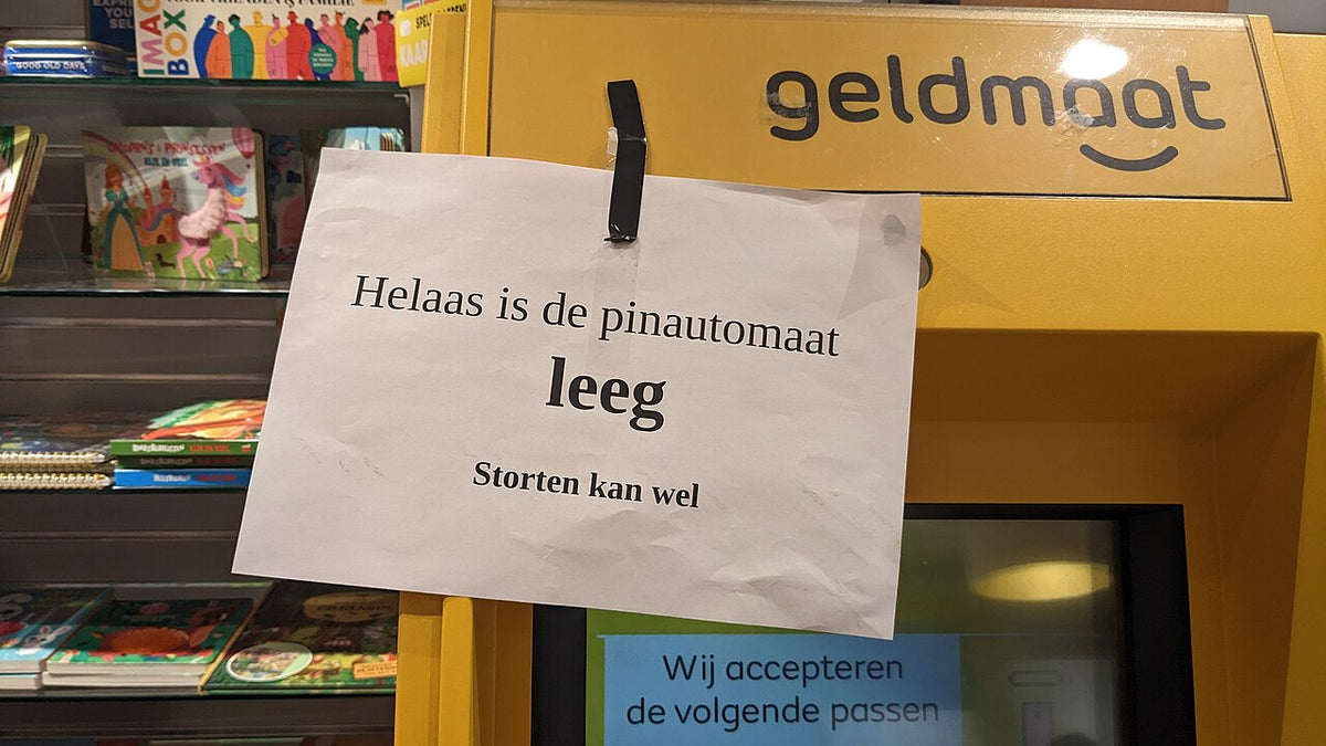 Geldautomaat in Rotterdam-Overschie