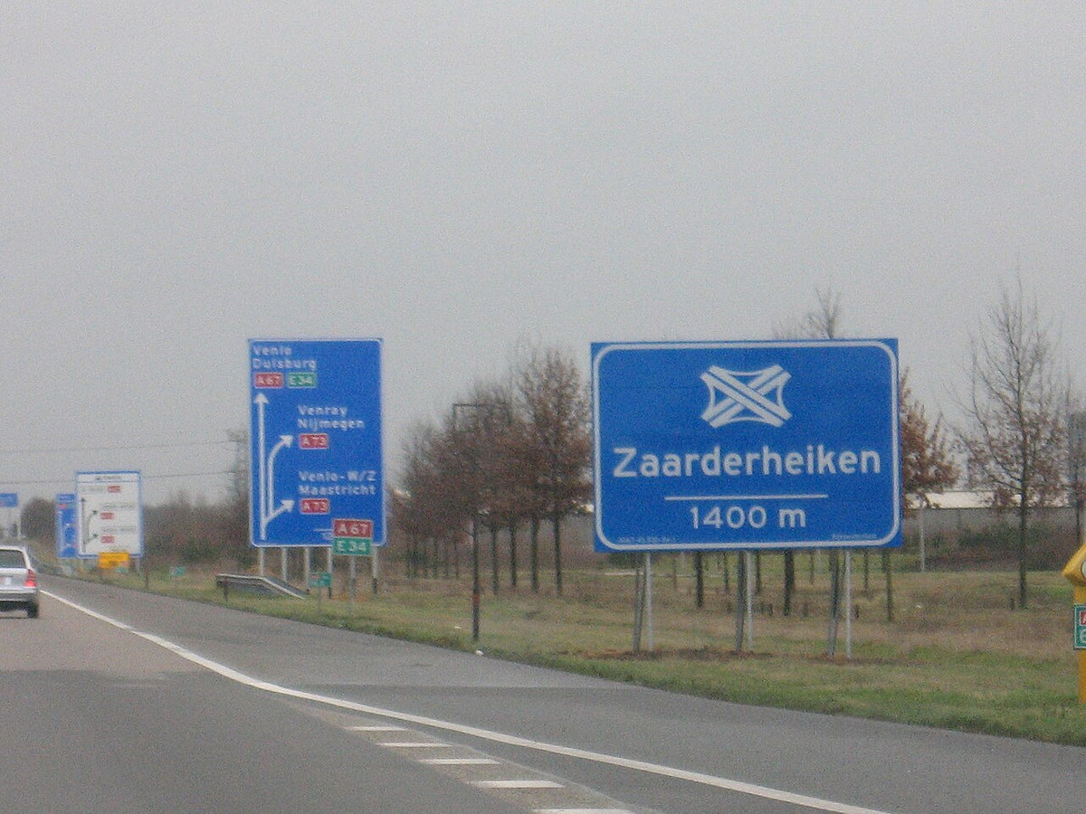 Knooppunt Zaarderheiken bij Venlo