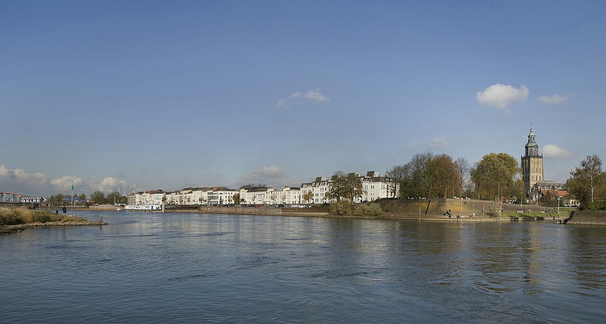De IJssel bij Zutphen (archiefbeeld)